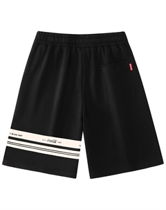 Повседневные шорты унисекс, Черный Coca-cola