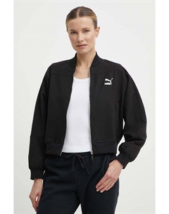 Блестящий бомбер, черный Puma