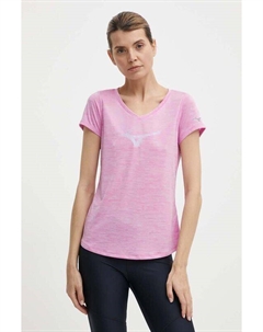 Футболка для бега Impulse Core, розовый Mizuno