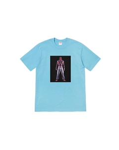 Футболка унисекс, голубой Supreme