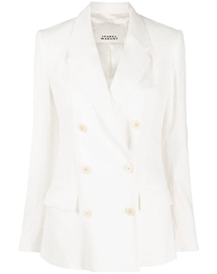 Двубортный блейзер Sheril, белый Isabel marant