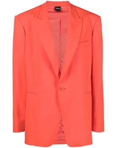 Однобортный блейзер, красный Aspesi