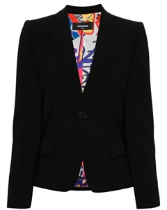 Однобортный блейзер 24/7, черный Dsquared2