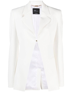 Блейзер без застежки, белый Blumarine