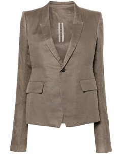 Пиджак 60 CM Soft, серый Rick owens