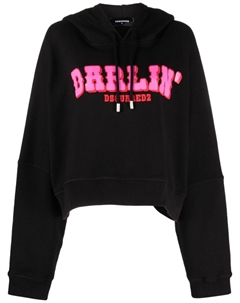 Худи Darlin' с логотипом, черный Dsquared2