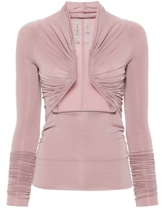 Топ с вырезом, розовый Rick owens