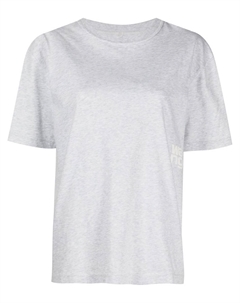 Футболка с логотипом, серый Alexander wang