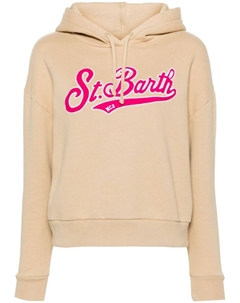 Худи с вышитым логотипом, нейтральный цвет Mc2 saint barth
