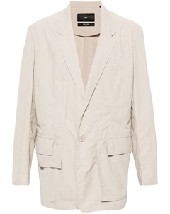 Однобортный пиджак CR NYL, коричневый Y-3