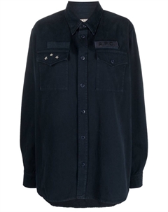 Куртка с длинными рукавами и заклепками, синий A.p.c.