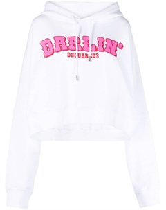 Худи Darlin' с логотипом, белый Dsquared2