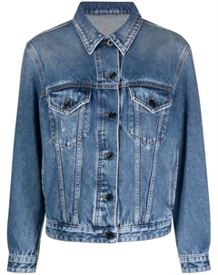 Jacob Cohën джинсовая куртка с эффектом потертости, синий Jacob cohen
