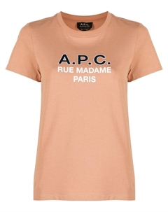 Футболка Madame с логотипом, розовый A.p.c.