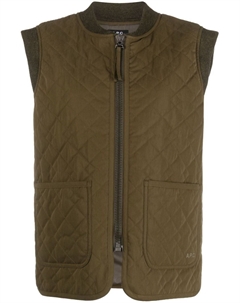 Стеганый жилет Elea, зеленый A.p.c.