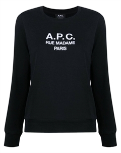 Толстовка Tina с вышитым логотипом, черный A.p.c.