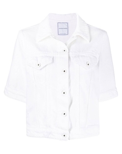 Jacob Cohën укороченная джинсовая куртка, белый Jacob cohen