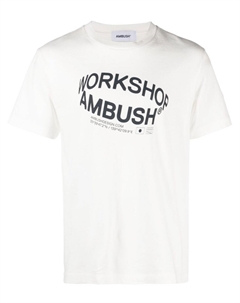 Футболка Revolve с логотипом, белый Ambush