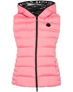 Жилет с логотипом, розовый Moncler