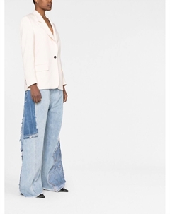 Однобортный блейзер, нейтральный цвет Msgm