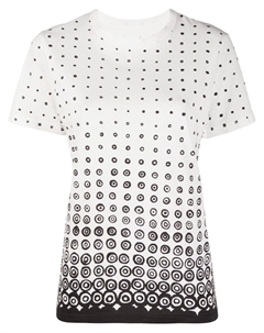 Футболка в горох, белый Corso como