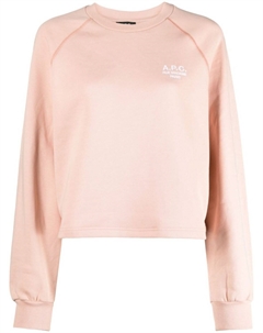 Толстовка Oona с вышитым логотипом, розовый A.p.c.