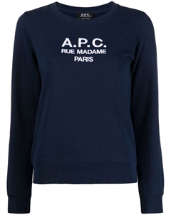 Толстовка Tina с вышитым логотипом, синий A.p.c.