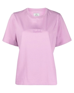 Футболка с вышитым логотипом, розовый Woolrich