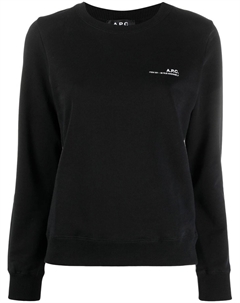 Толстовка с логотипом, черный A.p.c.