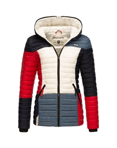 Мультикультурная стеганая куртка, цвет Multicolour French-Tricoloree Navahoo