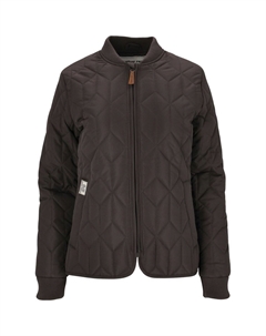 Стеганая куртка Piper с эластичными манжетами, цвет Shale Mud Weather report