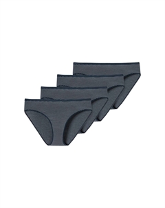 Набор из 4 модальных трусов Tai Briefs, цвет Nachtblau Schiesser