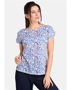 Выгорающая рубашка, цвет Silber Blau Bicalla