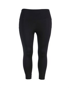 Функциональные тайтсы Reimia 7/8 из дышащего переработанного полиэстера, цвет Black Bean Q by endurance