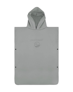 Пончо для ванной из микрофибры для взрослых Camuy, серый Normani