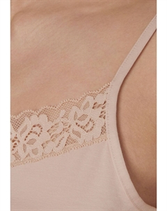 Регулируемая женская нижняя рубашка из кружева Natural Comfort, цвет Rose Teint Calida
