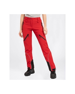 Уличные брюки из софтшелла, красный Rock creek