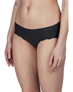 Трусики Micro Lovers, с фестончатым краем, женские, черный Skiny