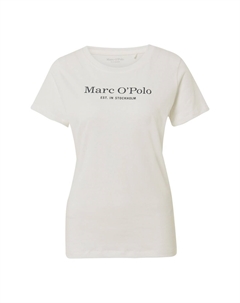 Пижамный топ из органического хлопка с логотипом для женщин, цвет White Cotton Marc o'polo
