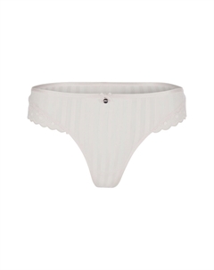 Стринги Amelie, слегка прозрачные, в полоску, женские, цвет Rosé S.oliver