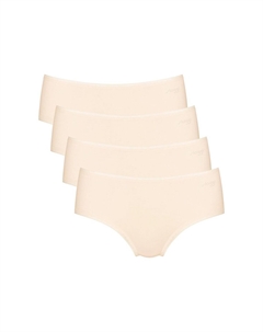 Трусы-миди, набор из 4 шт. Go, цвет Fresh Powder Sloggi