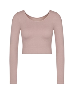 Укороченный женский жилет с длинными рукавами Ever Infused, цвет Foggy Mauve Sloggi