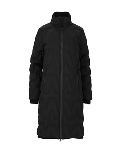 Стеганая куртка Fosteras с практичной защитой подбородка, черный Weather report