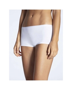 Трусики Natural Comfort, одинарный трикотаж, гладкие на ощупь, женские, белый Calida