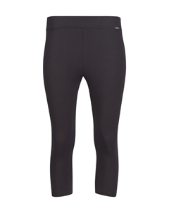 Женские леггинсы-капри с высокой талией, черный Skiny