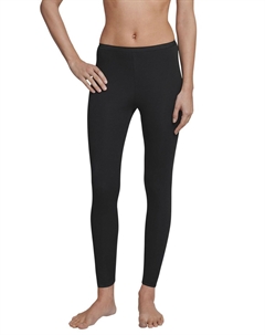 Роскошные женские брюки, длинные, стабильные по размеру, с тонкой резинкой, черный Schiesser