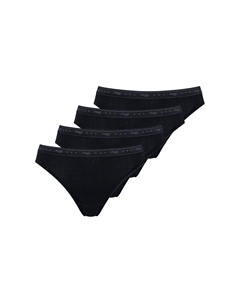 Трусы Tai Упаковка из 4 шт. 24/7 100 шт, черный Sloggi