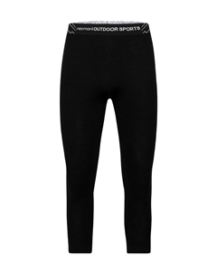 Женские трусы из шерсти мериноса 3/4 «Ballarat», черный Normani