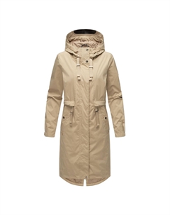 Плащ серебристый жемчужный, бежевый Navahoo