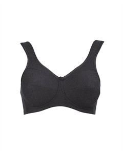 Рельефный бюстгальтер Яна, черный Anita